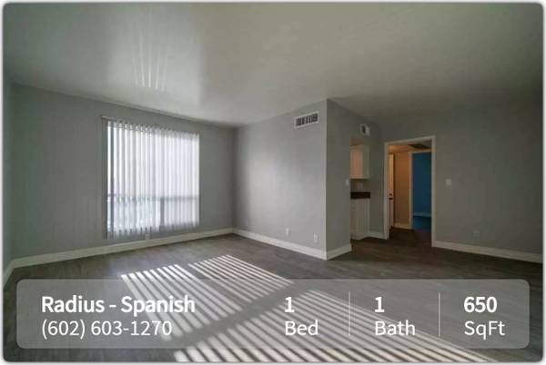 $999 / 1br - 650ft2 - ¡Brillante, limpio, y listo para usted! ¡Visita hoy! (Phoenix)63470389487361121