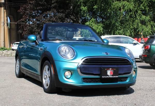 2017 MINI COOPER CONVERTILBE *HARMON/KARDON *SPORT *AQUA CARIBBEAN!! 1