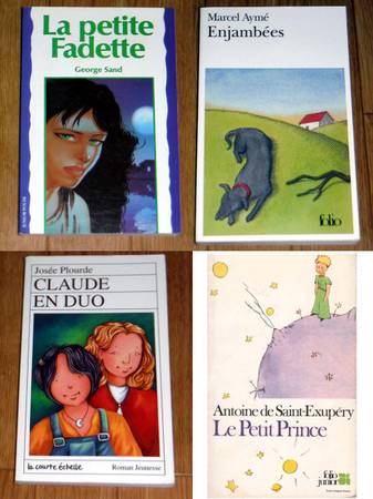 Livres en Francais IN FRENCH x4 1