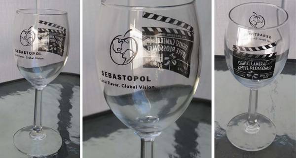 LOCAL RARE SPECIAL "Apple Blossom" EVENT BEVERAGE GLASS - GIFT IDEA! 1