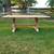AMISH MADE RECLAIMED BARNWOOD HARVEST TRESTLE TABLE 4 thumbnail