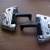 HARLEY PASSENGER FOOT BOARDS WITH CHROME COVERS 1 thumbnail