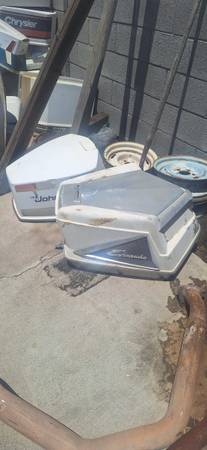 Old outboard engine covers,asst see pics. Good used 1
