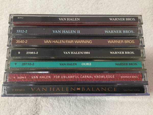 VAN HALEN CD'S 1