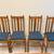 Oak Draw-Leaf Dining Table and 4 upholstered oak chairs 5 thumbnail