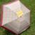 Pale Mauve Compact Umbrella Silver Inside Increasing Light Reflection 1 thumbnail