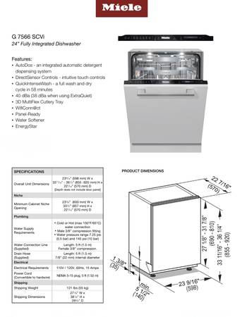 Miele Dishwasher Promo - LIMITED TIME! 1