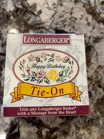 Longaberger Tie-ons 1