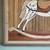 Signed Theodore deGroot Lath Art Rocking Horse Folk Art in Wood 4 thumbnail