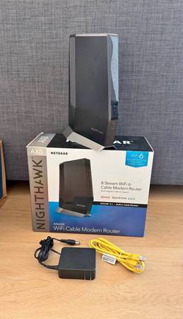 Netgear Nighthawk AX8 AX6000 Modem Router 2.5Gbps 1