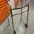 walker: guardian -silver - push walker- adjustable 3 thumbnail