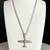 VTG TAXCO Sterling Silver Airplane Pendant Sterling 17 1/2" Necklace 1 thumbnail