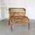 Vintage Rattan Barrel Lounge Chair | Mid-Century Bamboo Chair 11 thumbnail