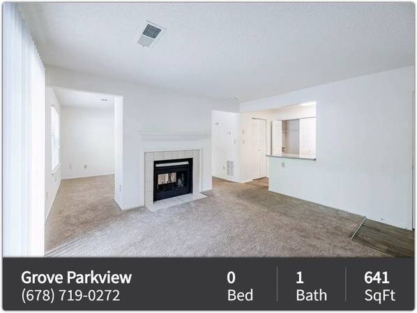 $1,239 / 641ft2 - Where style is a way of life: Experience our mesmerizing Studio BR. (Stone Mountain)63964124736259121