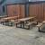 6ft. WOOD/METAL PICNIC TABLES 9 thumbnail