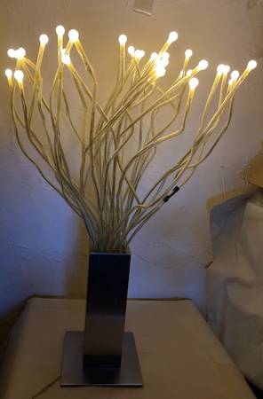 30" IKEA Stranne Table Lamp Medusa Octopus Flexible Brushed Stainless 1