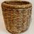 TARGET ROUND WICKER BASKET WITH INTEGRATED WOOD HANDLES 2 thumbnail