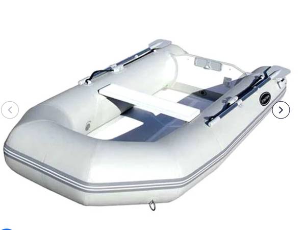 NEW RIB-310 Fiberglass Inflatable Boat, Compact Folding Transom 1