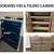 OFFICE FURNITURE COMPACT TRAINING NESTING BREAKROOM TABLE STATION 6 thumbnail
