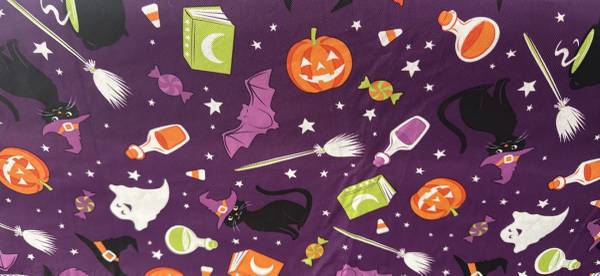 Halloween tablecloth 1