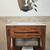 31" x 22" Rustic Pine vanity cabinet with white ceramic sinktop 2 thumbnail