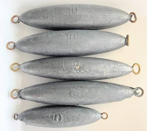 Fishing Sinker set of 5 1