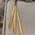 Vintage Dangle Earrings 14k Gold Modernist Geometric Tassel 3 thumbnail