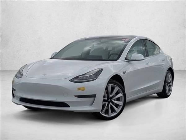1 2019 Tesla Model 3 Electric Mid Range Sedan 1