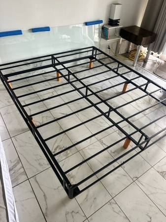 King size bed frame 1