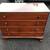 Beautifully restored mahogany low chest of drawers 1 thumbnail