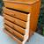 Vintage Mid-Century Modern Danish Teak 5-Drawer Dresser Vanity 4 thumbnail