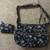 Vera Bradley Performance Twill Triple Zip Shoulder Satchel Purse Navy 1 thumbnail