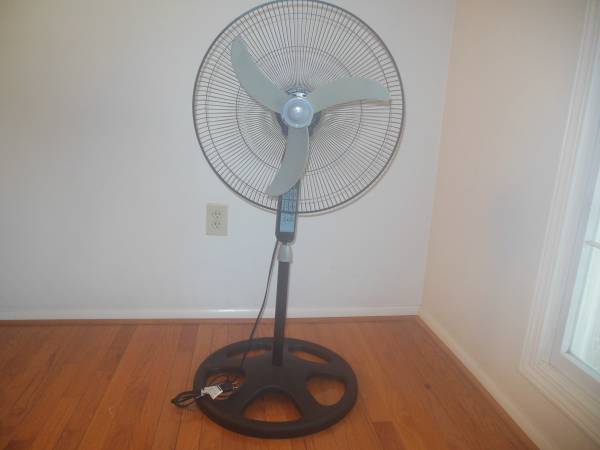 Holmes 18" Oscillating 3 Speed Standing Fan  1