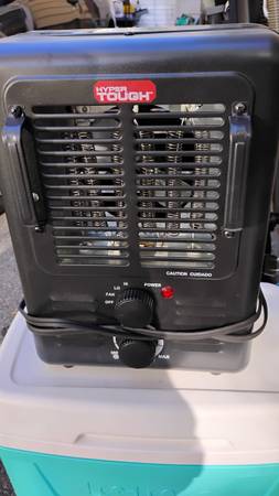 Space heater. Hyper tough 1500 w brand new 1