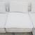 CB2 Lumis 4-Piece Modular Snow White Fabric Deep Depth Sectional Sofa 12 thumbnail