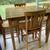 Solid Mahogany dining table with 6 chairs & much more 8 thumbnail