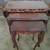 ANTIQUE 1930s QUEEN ANNE STYLE NESTING TABLES 4 thumbnail