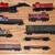 Tyco Santa Fe Maintenance Caboose Locomotive Car HO Scale Train LOT 3 thumbnail