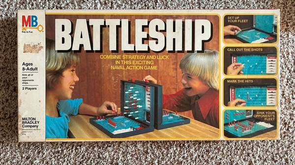Vintage 1978 BATTLESHIP Board Game By Milton Bradley #4730 Complete  T 1