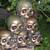 Solid Concrete Stack of Skulls 7 thumbnail