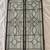 Arched Beveled Glass 3 Panel Folding Fireplace Screen 8 thumbnail