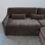 Ella Corner Sectional in Brown Chenille 8 thumbnail