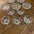 5 Glass or Crystal Bowls (Italy) & 5 Small Intricately Designed Plates 3 thumbnail