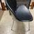 Black Clam Shell Chair MCM Style 27”W 3 thumbnail