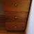 Large solid wood executive desk 2 thumbnail