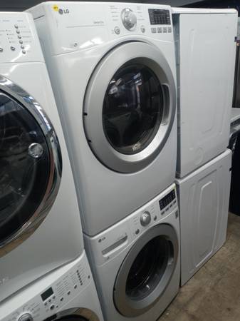 ★LG stackable front load washer and dryer set 1