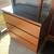 IKEA 3 drawer dresser cherry with smoked glass top delivery available 1 thumbnail