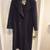 Ladies Wool Dress coat - Black 1 thumbnail