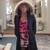 Oscar De La Renta Full Length Down Coat, Fur Hood Small(4-9) LIKE NEW 2 thumbnail
