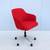 Steelcase West Elm Work Sterling Office Desk Chair in Red Fabric, New 1 thumbnail
